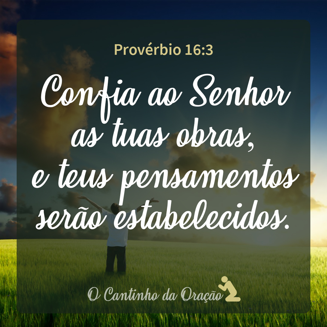 Provérbios 16:3